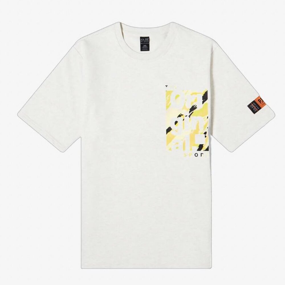 NWT P.E Nation Off White Oversized Short Sleeve Shirt Size M